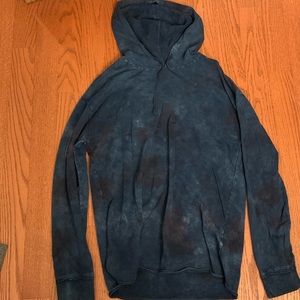 Pac Sun dyed blue hoodie